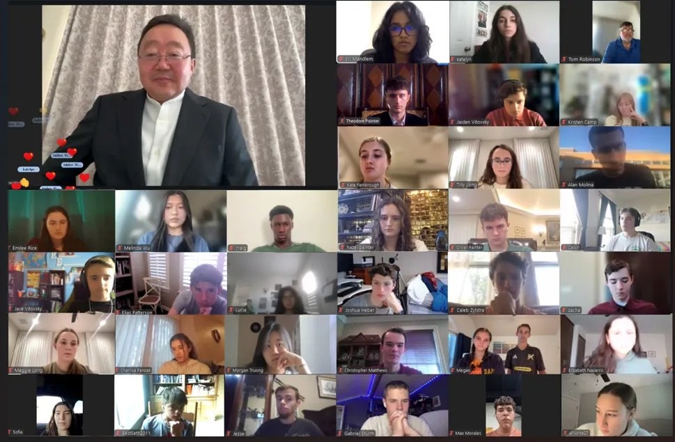 A Conversation with President Elbegdorj